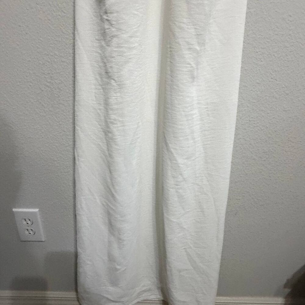 NWT Rumer Lunar Cutout Maxi Dress Size S Rare Sample White Gold Hardware Resort - Picture 9 of 11